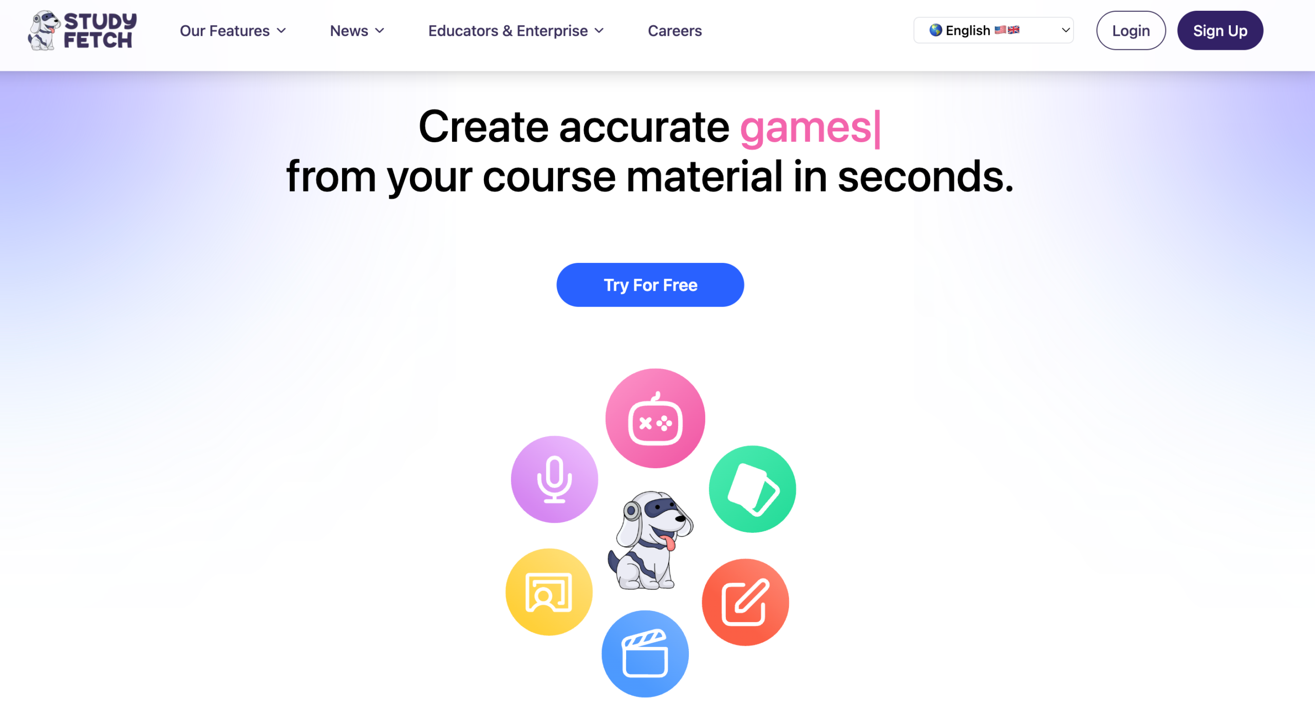 Study Fetch Platform
