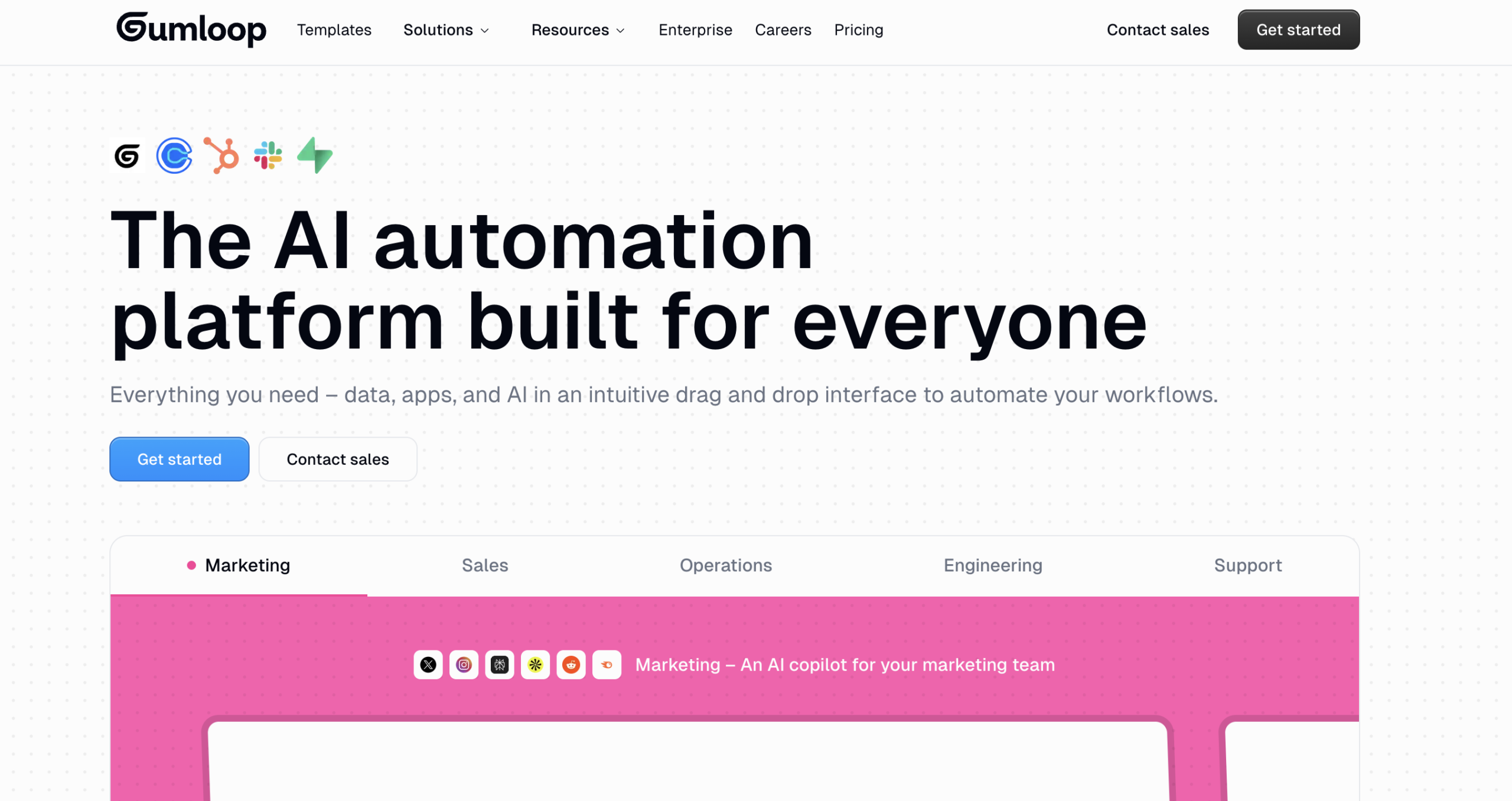 Gumloop AI Platform Interface