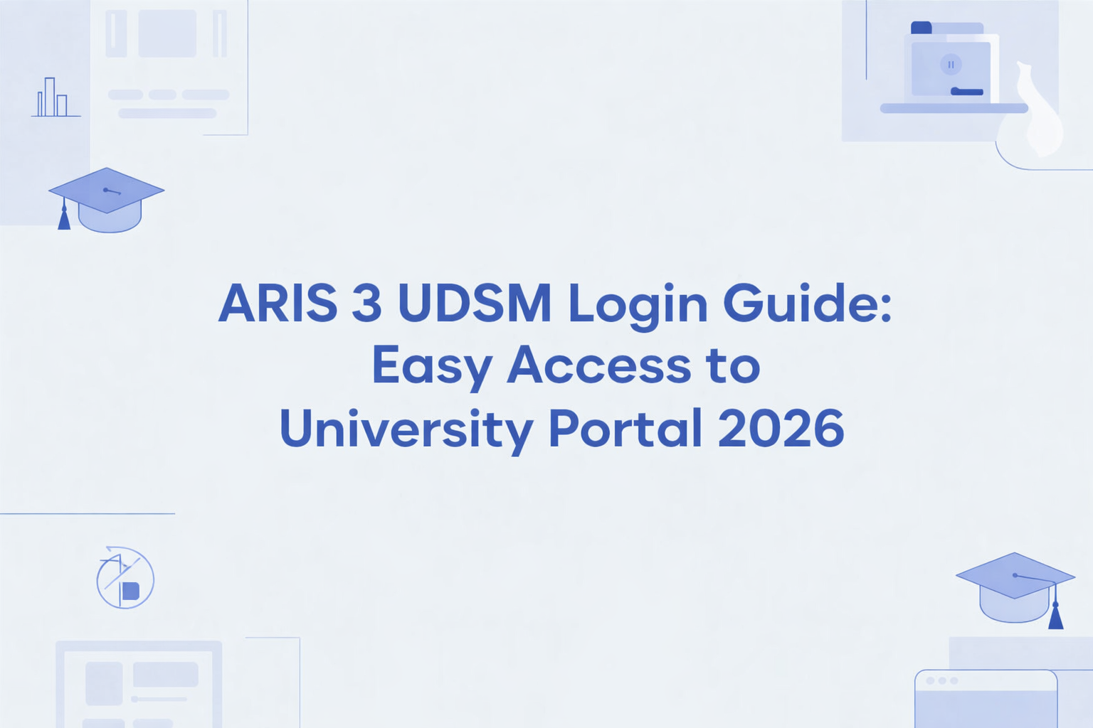 ARIS 3 UDSM Login Portal Guide (2026)