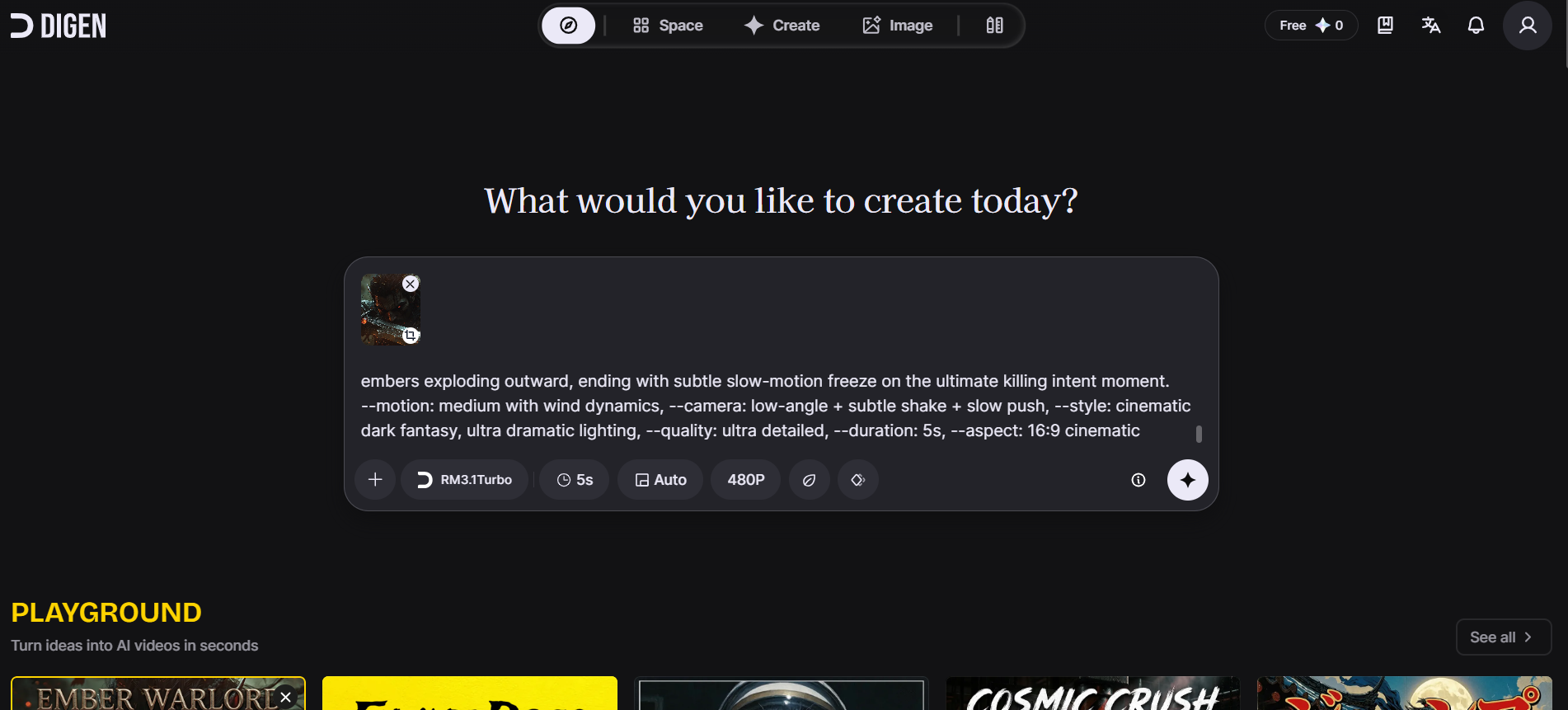 Digen AI - AI Video Generator